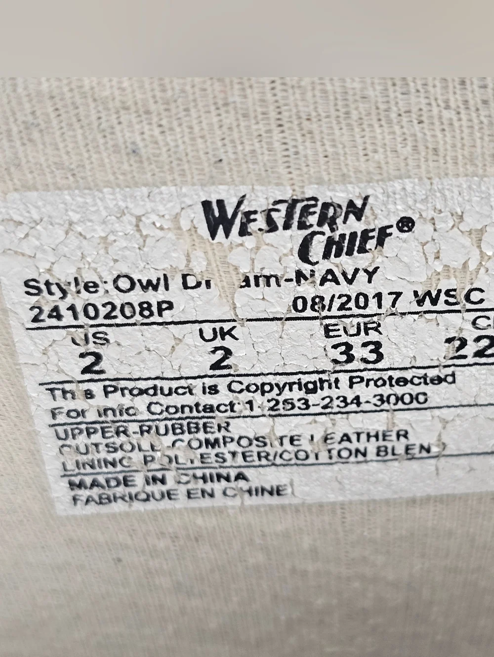 Western Chief Pink Blue Owl Rain Boots Size 2